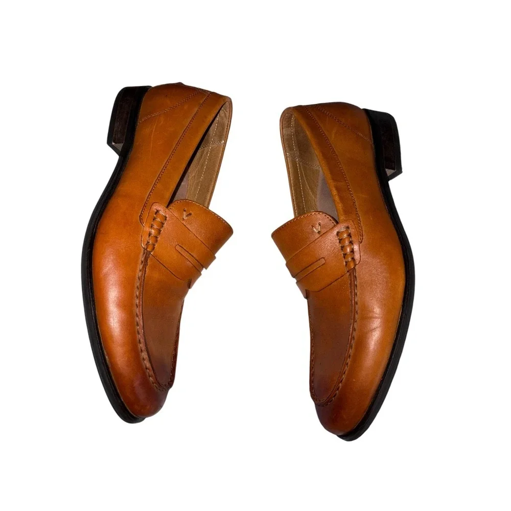 Vionic Mens Snyder Loafer 11.5 Leather Slip On